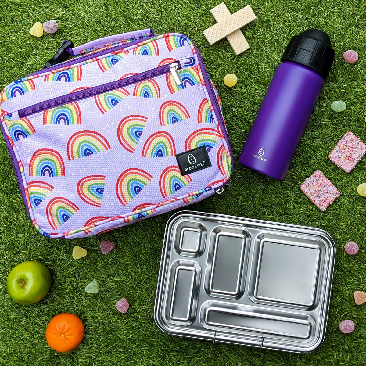 INSULATED LUNCH BAG - Rainbow