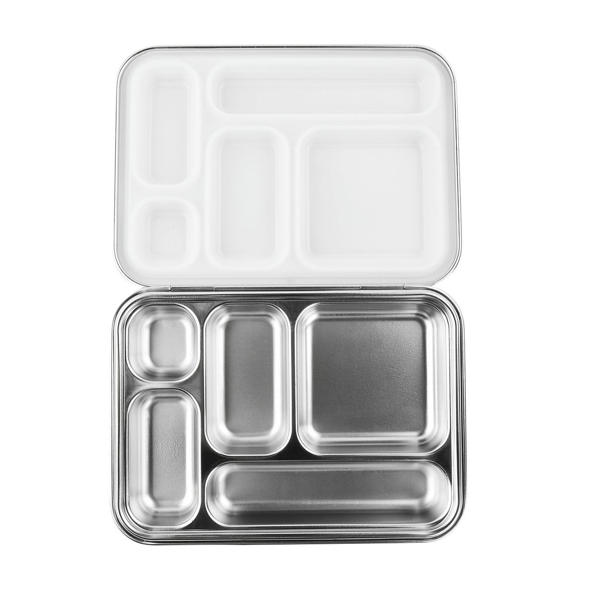 Ecococoon - Stainless Steel Bento 5 - White