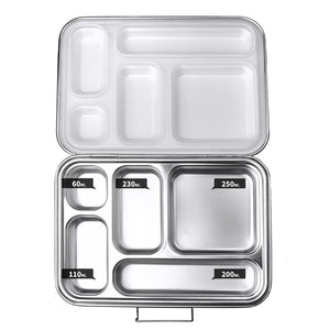 Ecococoon - Stainless Steel Bento 5 - White