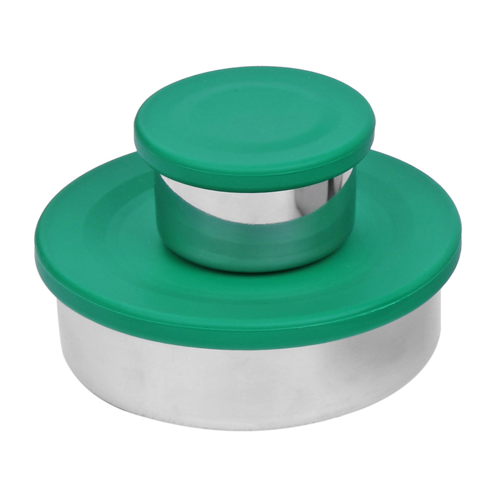 Ecococoon Stainless Steel Snack Pots - Green