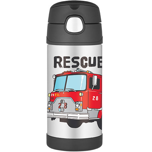 Thermos insulated Drink Bottle - Fire Truck