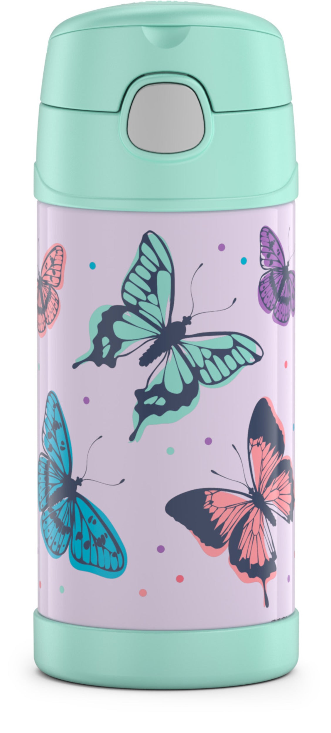 Thermos insulated Drink Bottle - Butterfly Frenzy