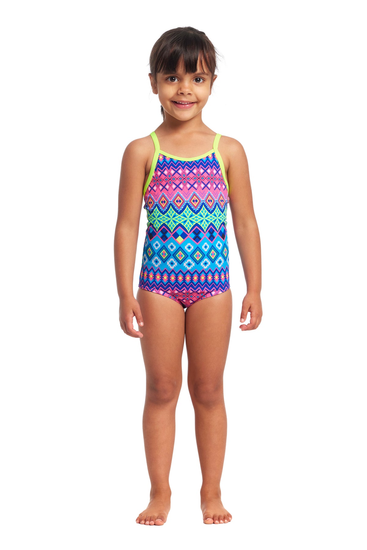 FUNKITA - TODDLER GIRLS PRINTED ONE PIECE - Kris Kringle