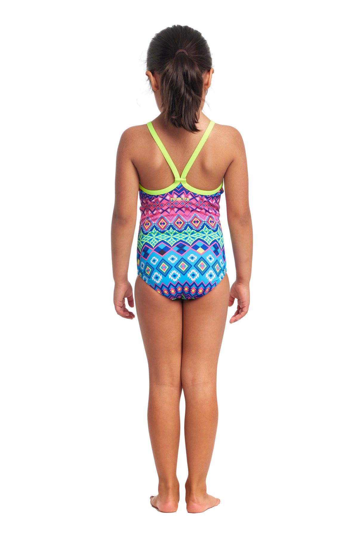 FUNKITA - TODDLER GIRLS PRINTED ONE PIECE - Kris Kringle