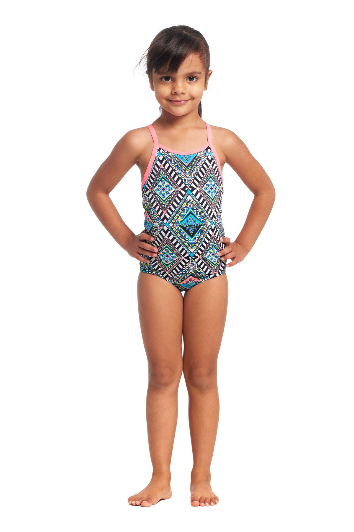 FUNKITA - TODDLER GIRLS PRINTED ONE PIECE - Weave Please