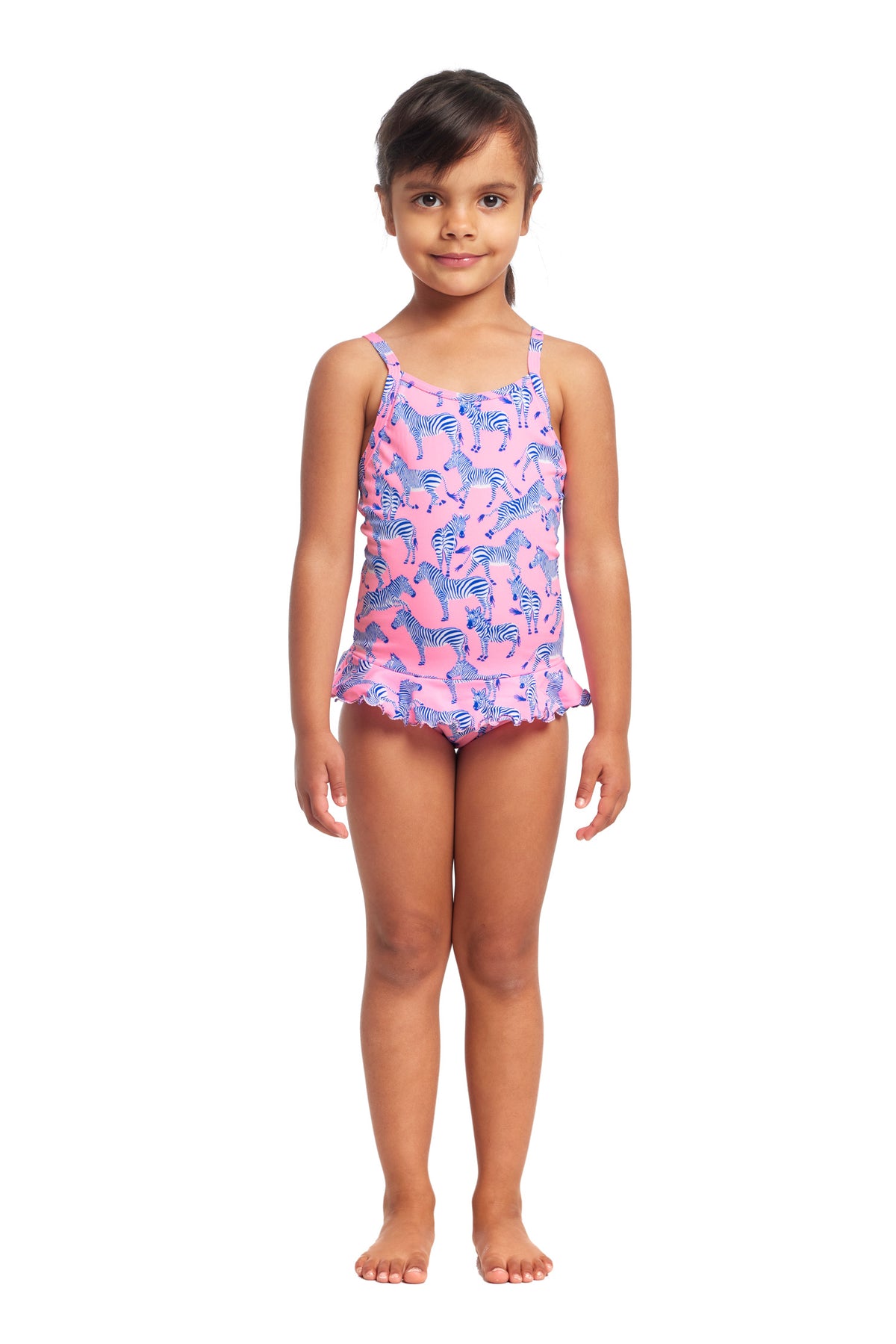FUNKITA - TODDLER GIRLS BELTED FRILL ONE PIECE - Twinkle Toes
