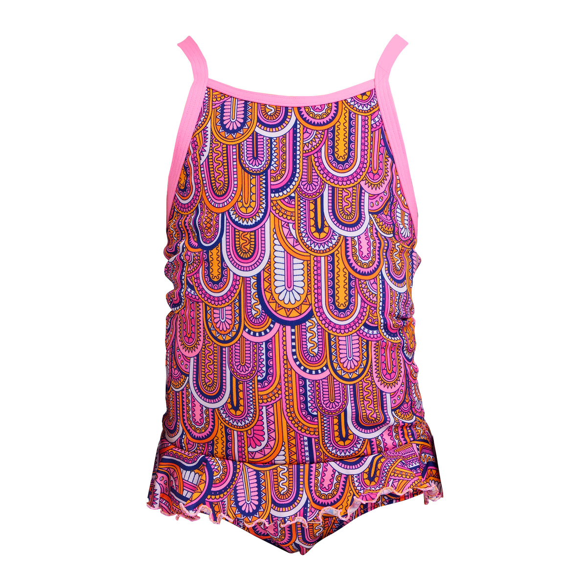 FUNKITA - LEARN TO FLY  TODDLER GIRL&#39;S BELTED FRILL ONE PIECE