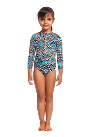 FUNKITA - TODDLER GIRLS PRINTED SUN COVER ONE PIECE - Weave Please
