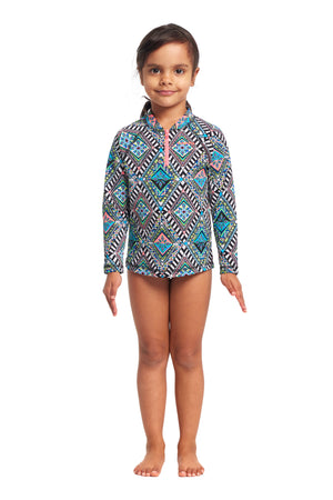 FUNKITA - TODDLER GIRLS PRINTED SUN COVER ONE PIECE - Weave Please