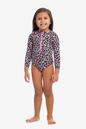 FUNKITA - SOME ZOO LIFE  TODDLER GIRL'S SUN COVER ONE PIECE