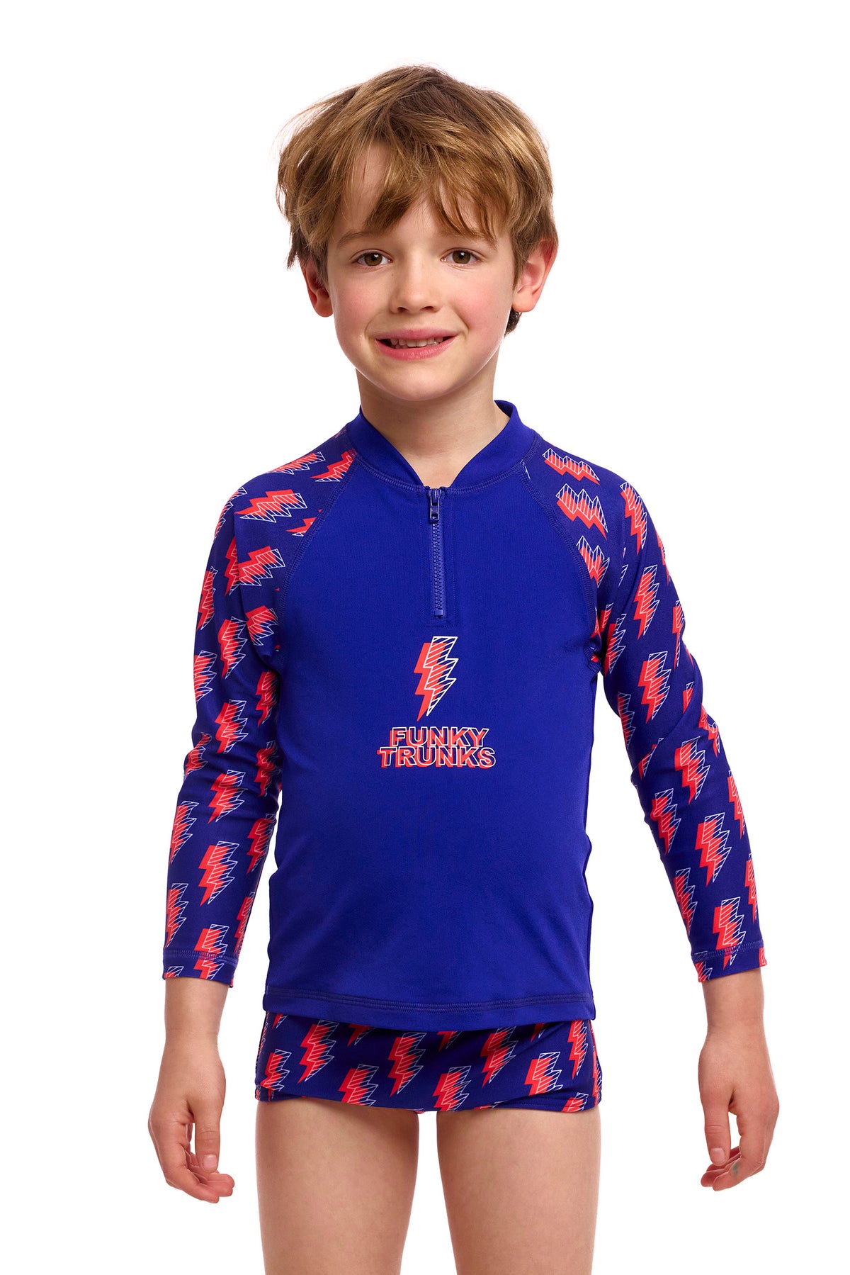 Flash TODDLER BOY&#39;S ZIPPY RASH VEST