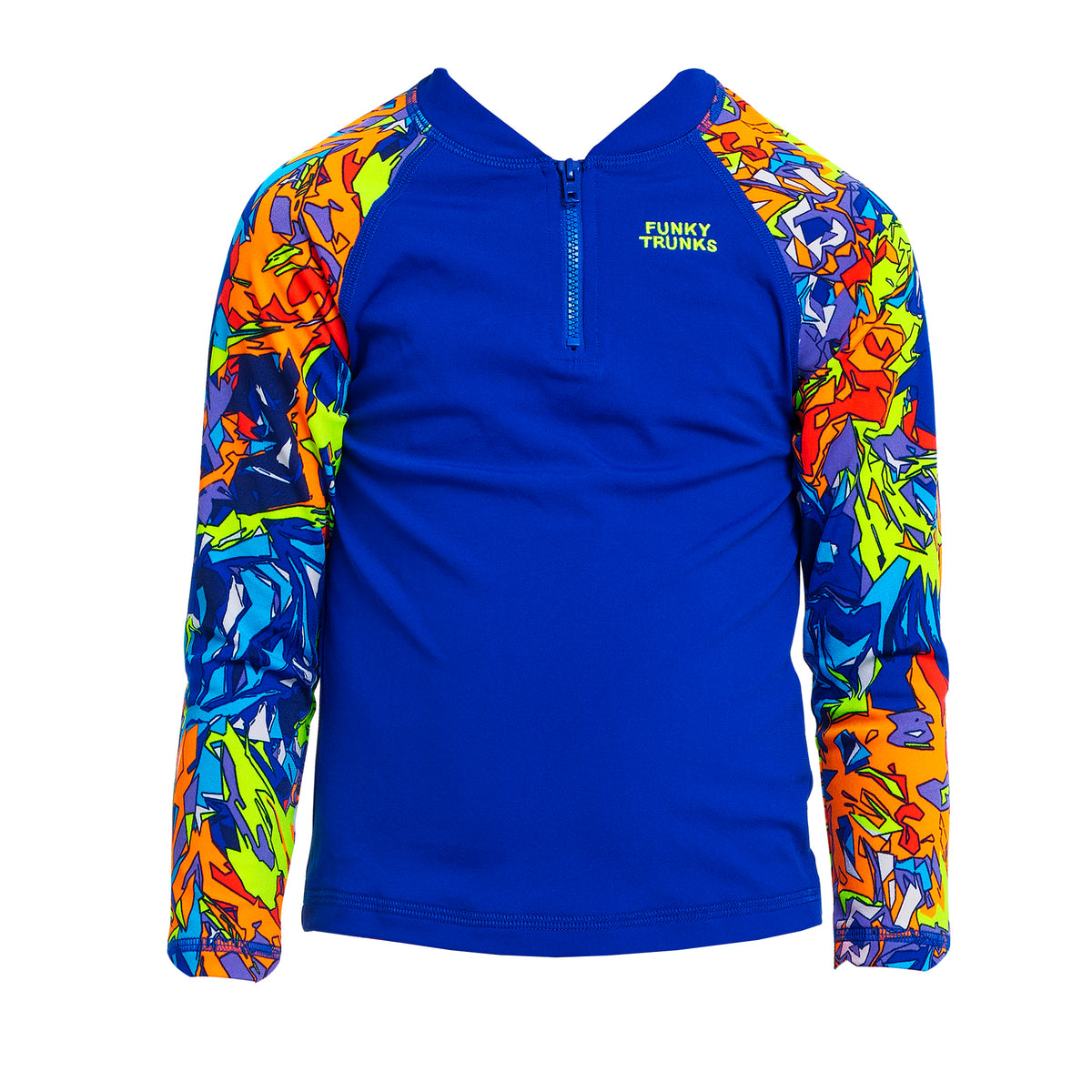 MIXED MESS  TODDLER BOY&#39;S ZIPPY RASH VEST