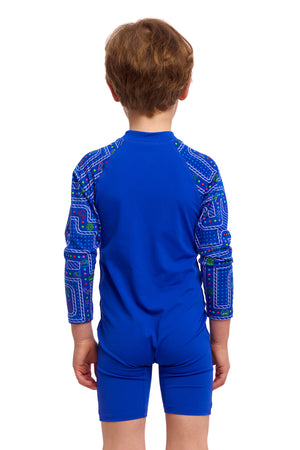 FUNKY TRUNKS - TODDLER BOYS GO JUMP SUIT -  Much Munchies