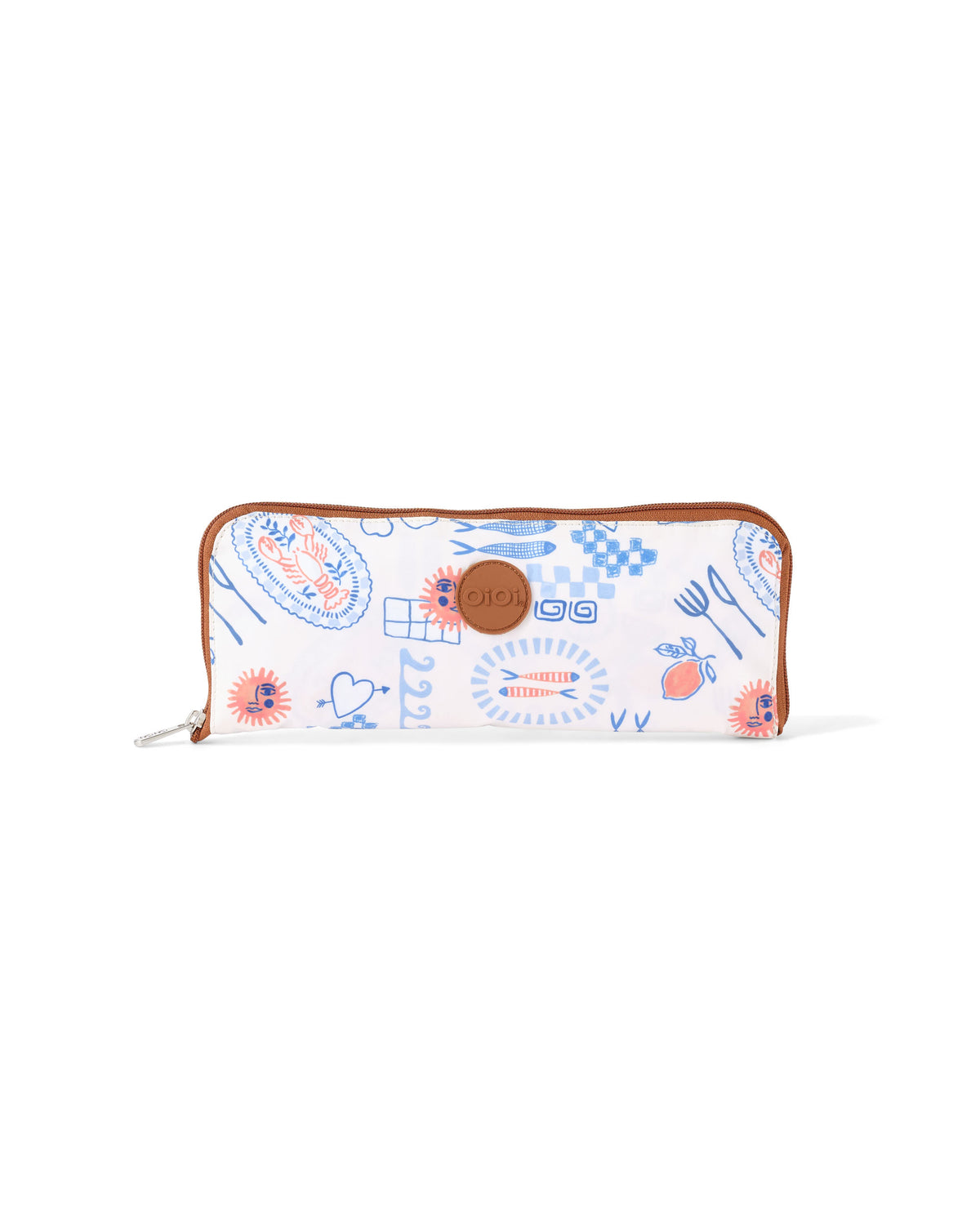 Fold-Up Tote - Mediterranean