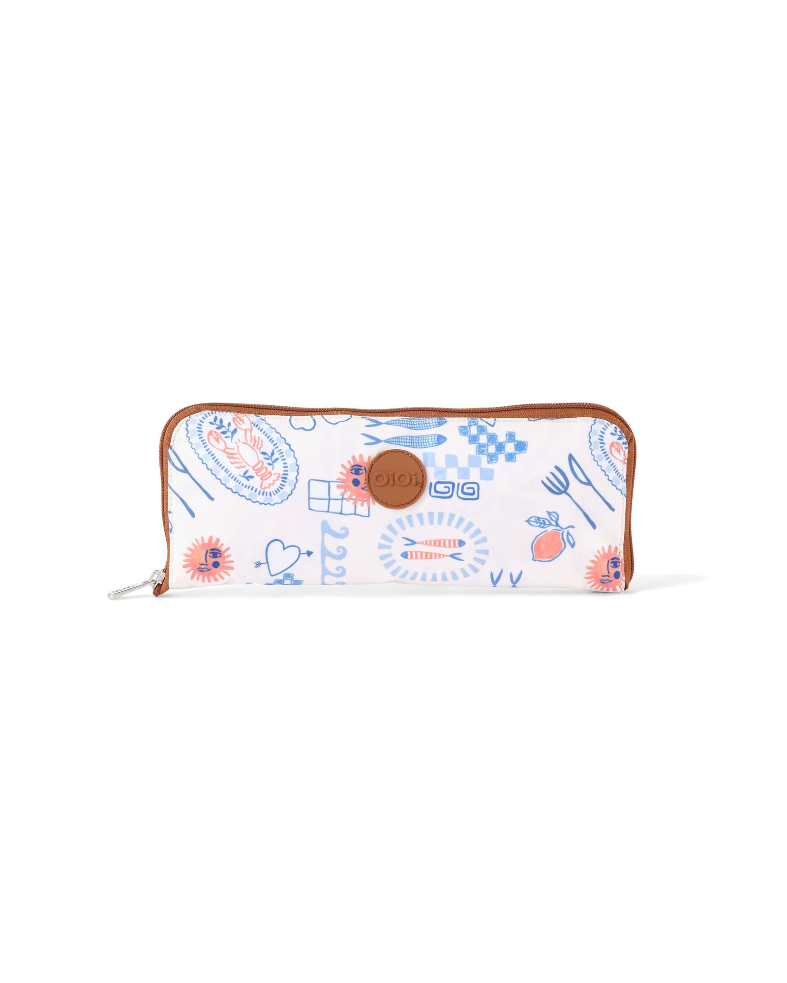 Fold-Up Tote - Mediterranean