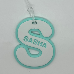 Large Personalised Laser Cut Bag Tag