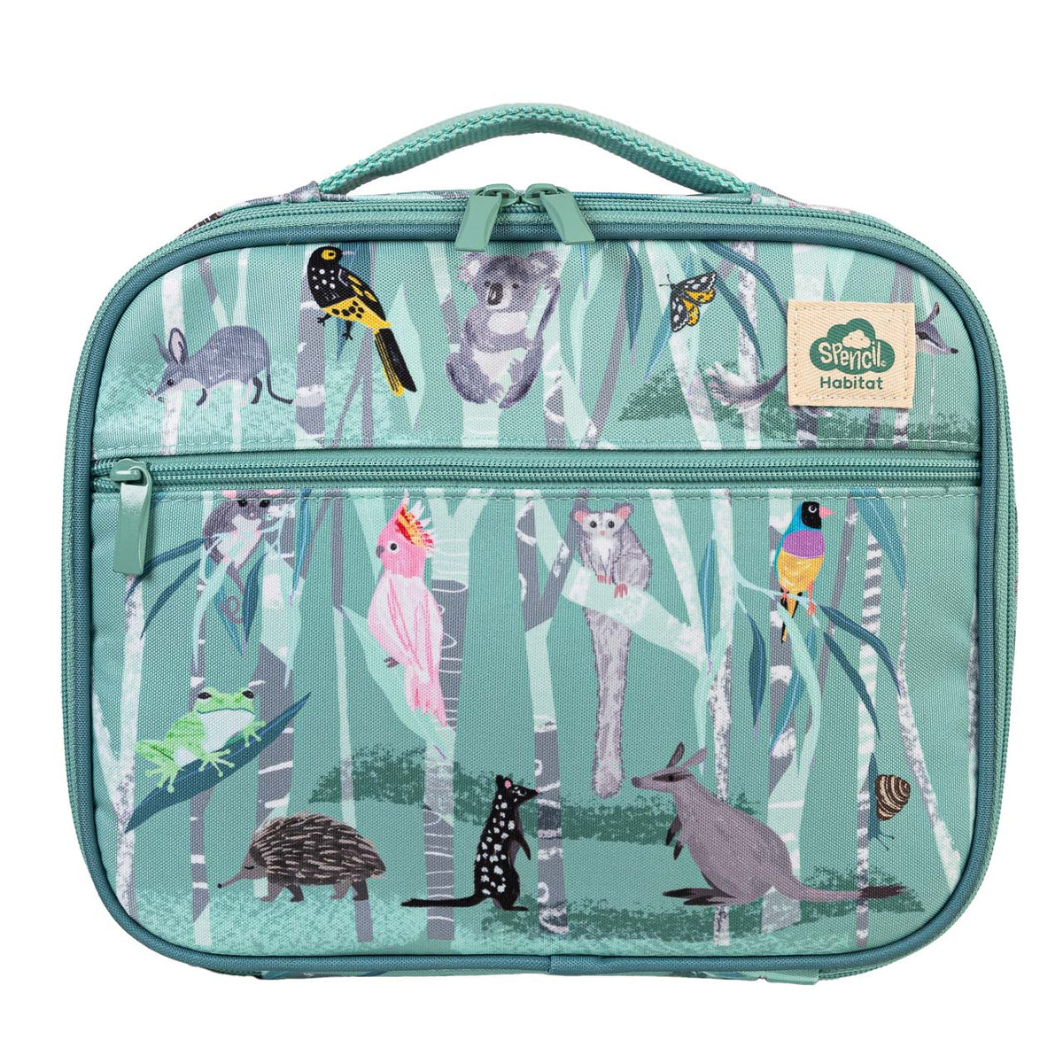 Spencil Big Cooler Lunch Bag + Chill Pack - Threatened Aussies