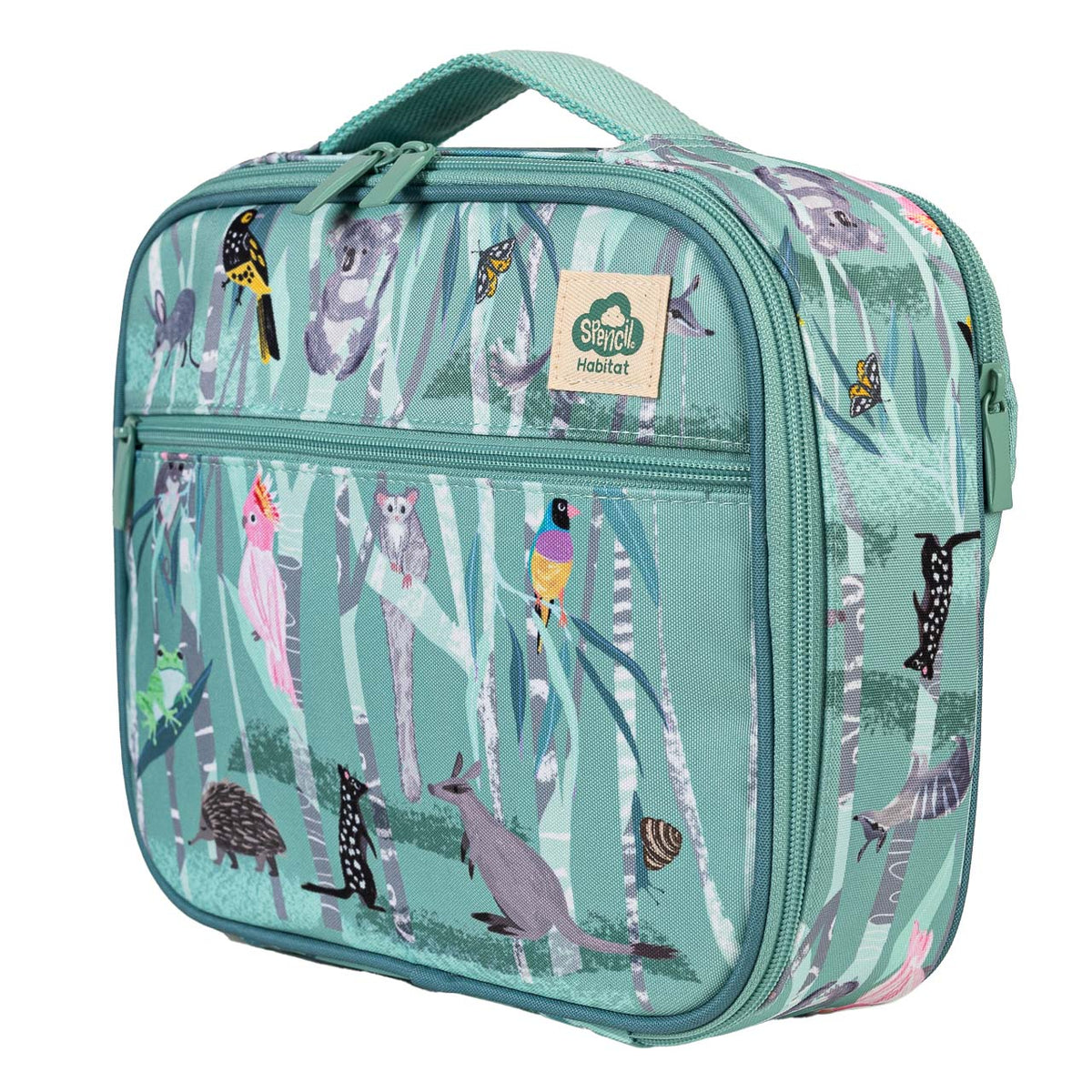 Spencil Big Cooler Lunch Bag + Chill Pack - Threatened Aussies