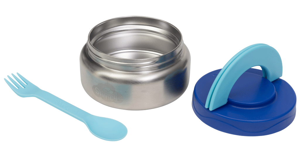 Spencil Hot Stuff Insulated Food Jar 300ml - Azure