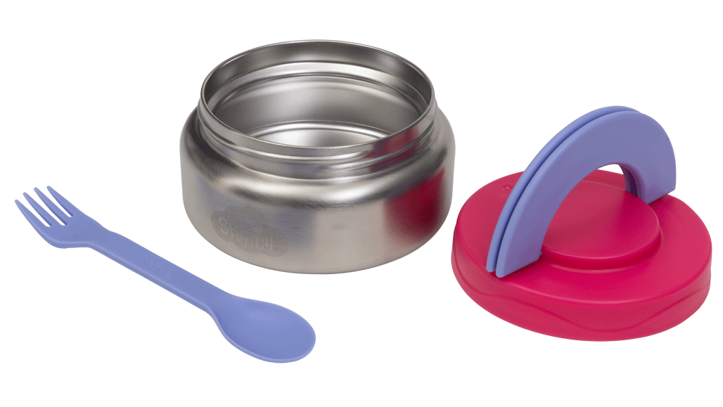 Spencil Hot Stuff Insulated Food Jar 300ml - Fuchsia