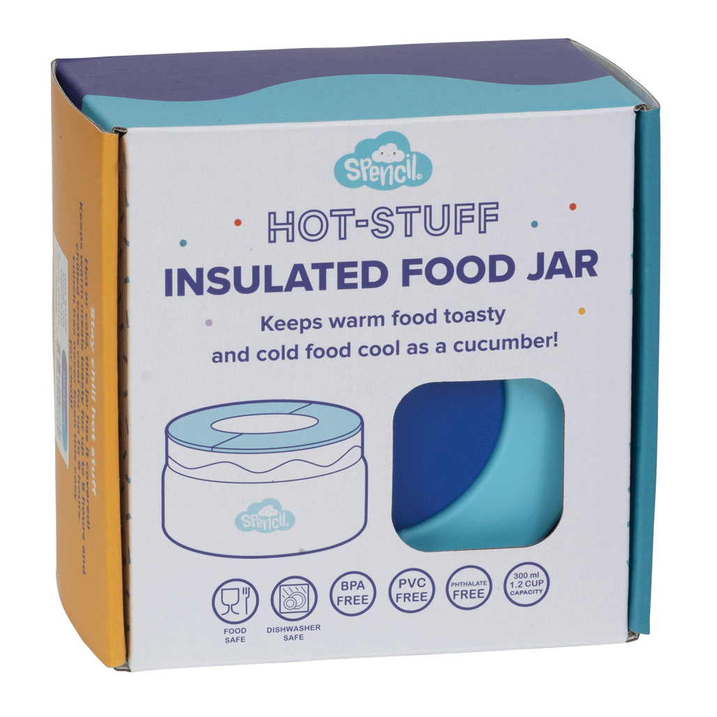 Spencil Hot Stuff Insulated Food Jar 300ml - Lagoon