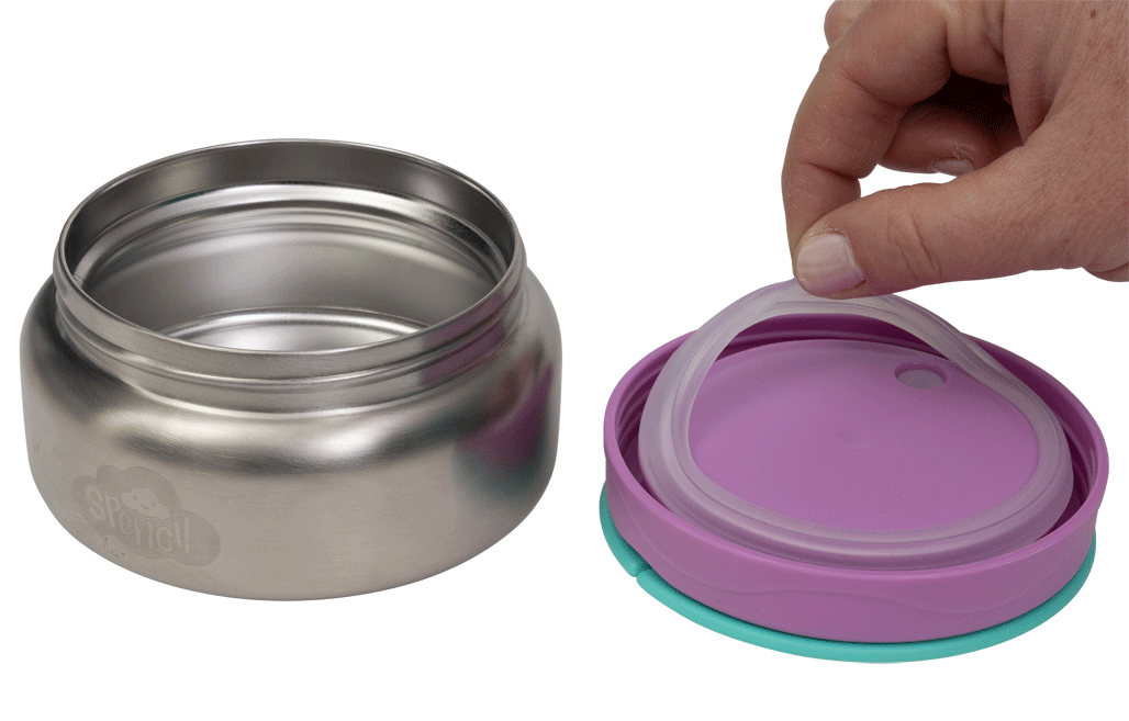 Spencil Hot Stuff Insulated Food Jar 300ml - Lilac
