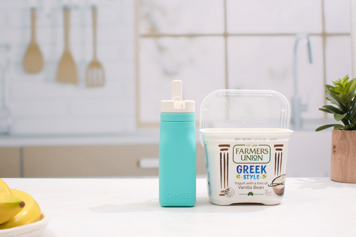 OMIEBOTTLE SILICONE DRINK BOTTLE 250ML