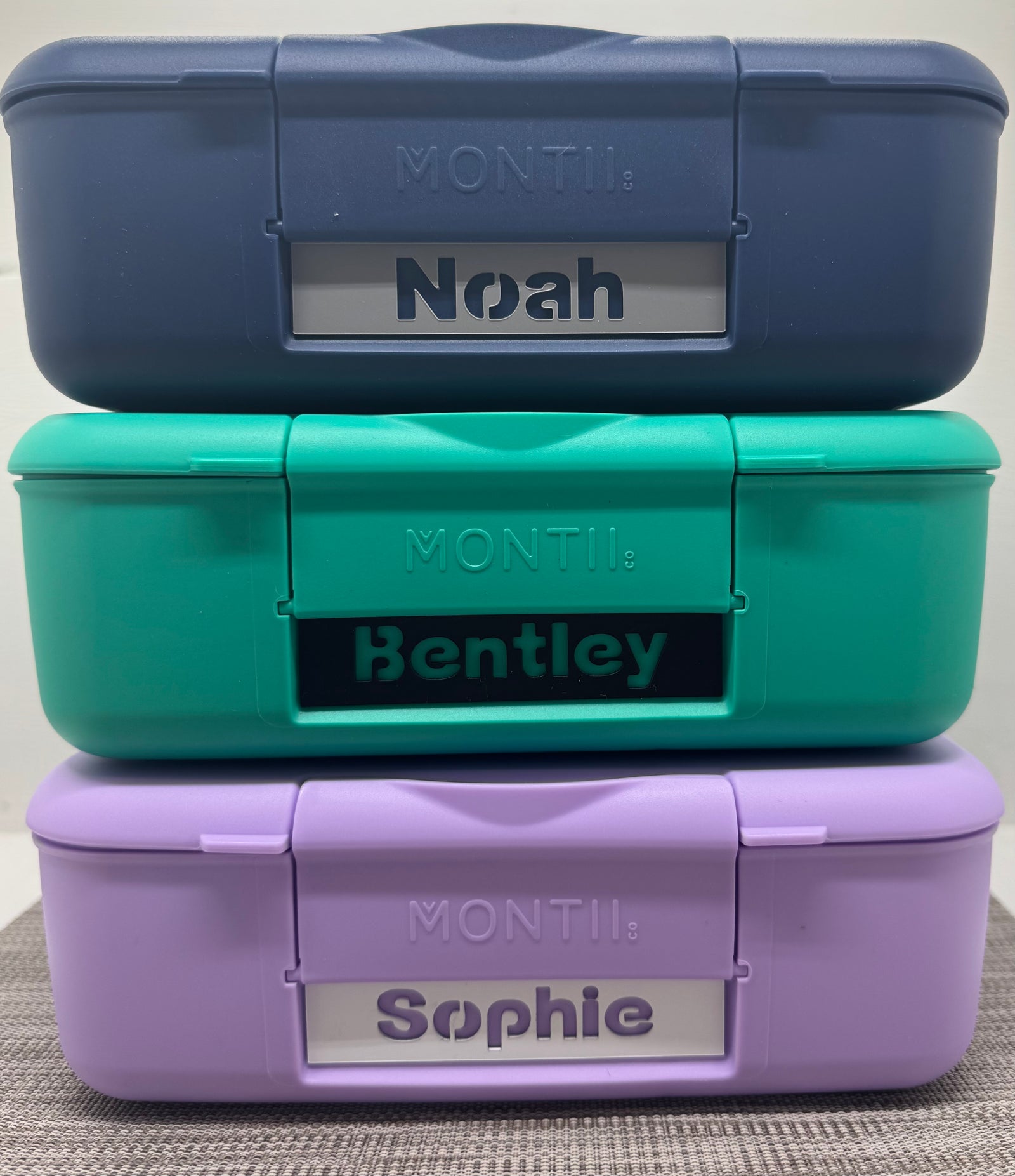 Personalised Laser Cut Name Plate for Montiico Feast Lunch Box