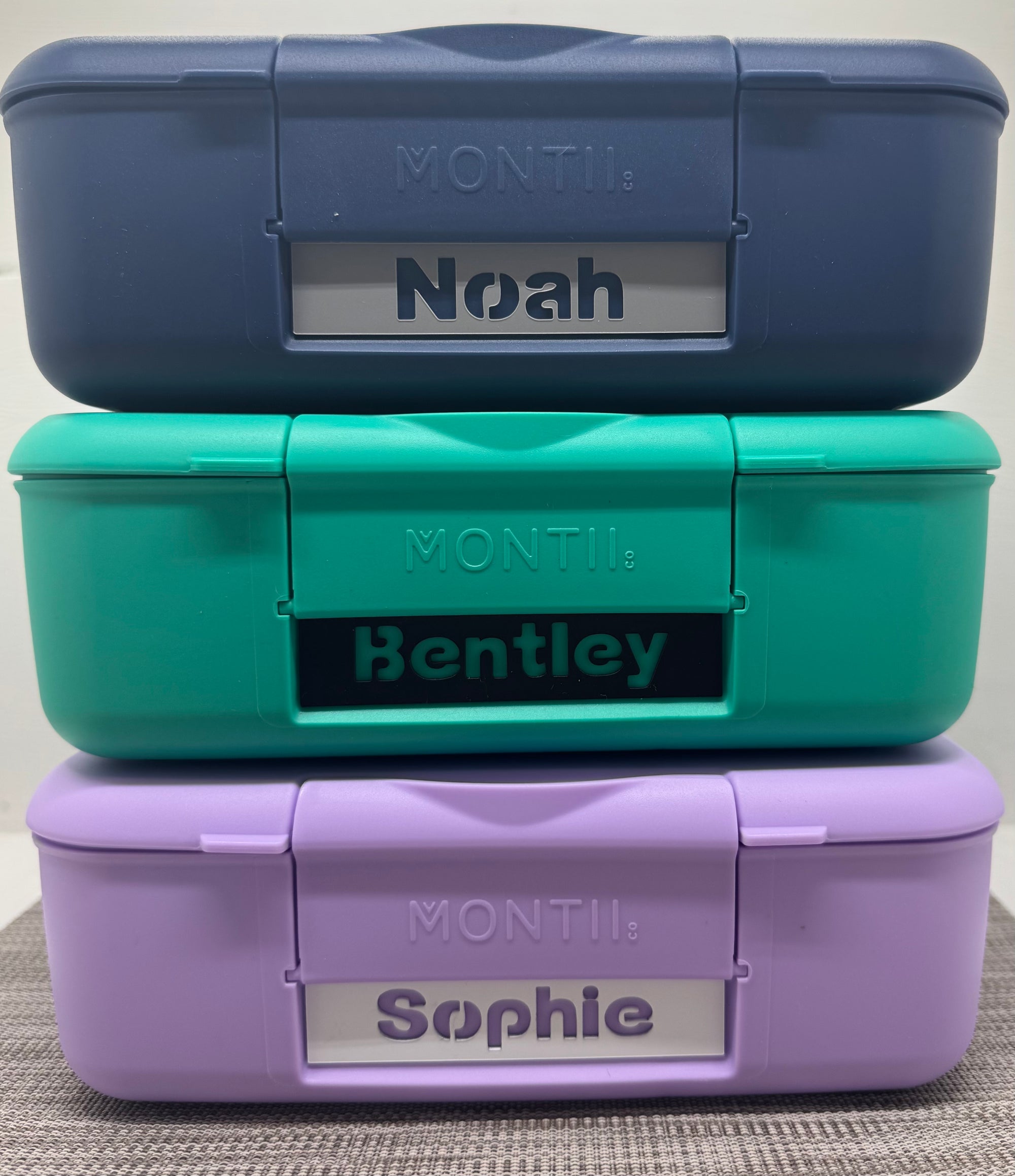 Personalised Laser Cut Name Plate for Montiico Feast Lunch Box