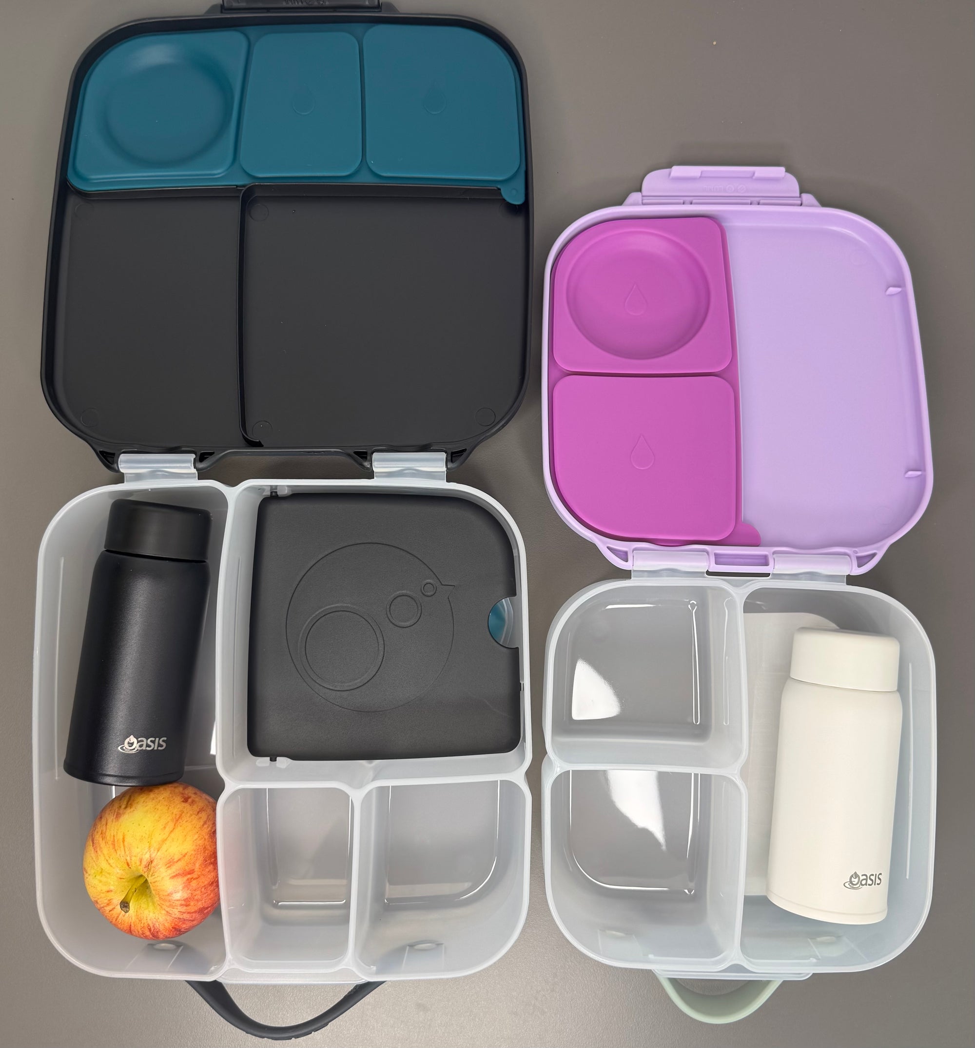 OASIS STAINLESS STEEL DOUBLE WALL INSULATED 'MINI-MINI' DRINK BOTTLE 150ML - Linen