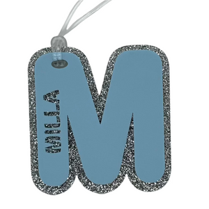 Large Personalised Laser Cut Bag Tag