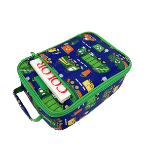 Sachi Insulated Lunch Bag - GARBAGE TRUCKS