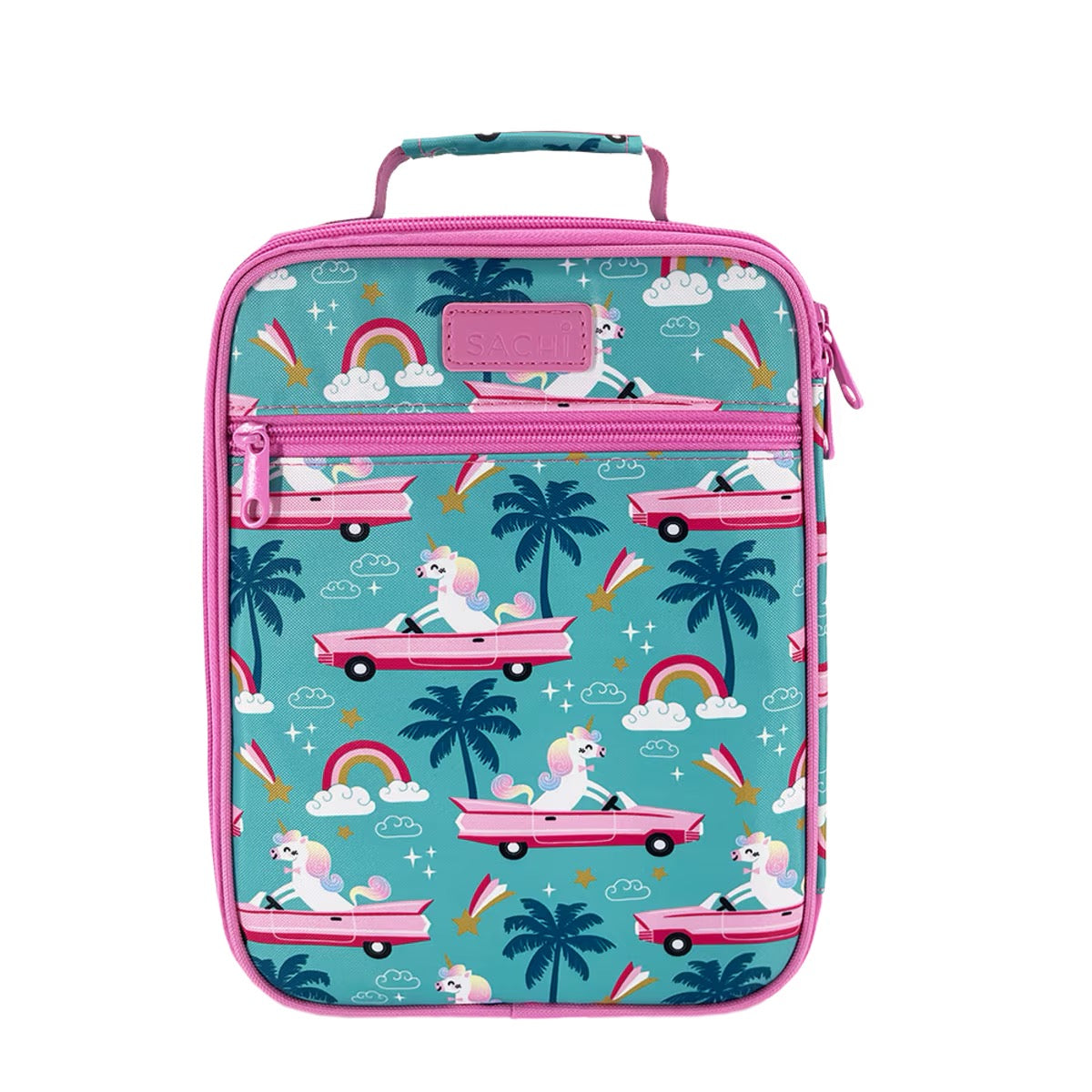 Sachi Insulated Lunch Bag PINK CADILLAC Coastal Kidswear