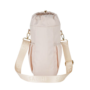 SACHI CROSSBODY INSULATED BOTTLE BAG  - ALABASTER