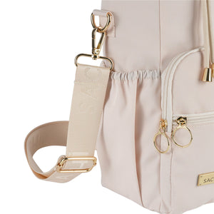 SACHI CROSSBODY INSULATED BOTTLE BAG  - ALABASTER