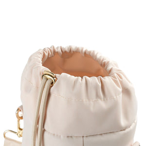 SACHI CROSSBODY INSULATED BOTTLE BAG  - ALABASTER