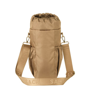 SACHI CROSSBODY INSULATED BOTTLE BAG  - Latte