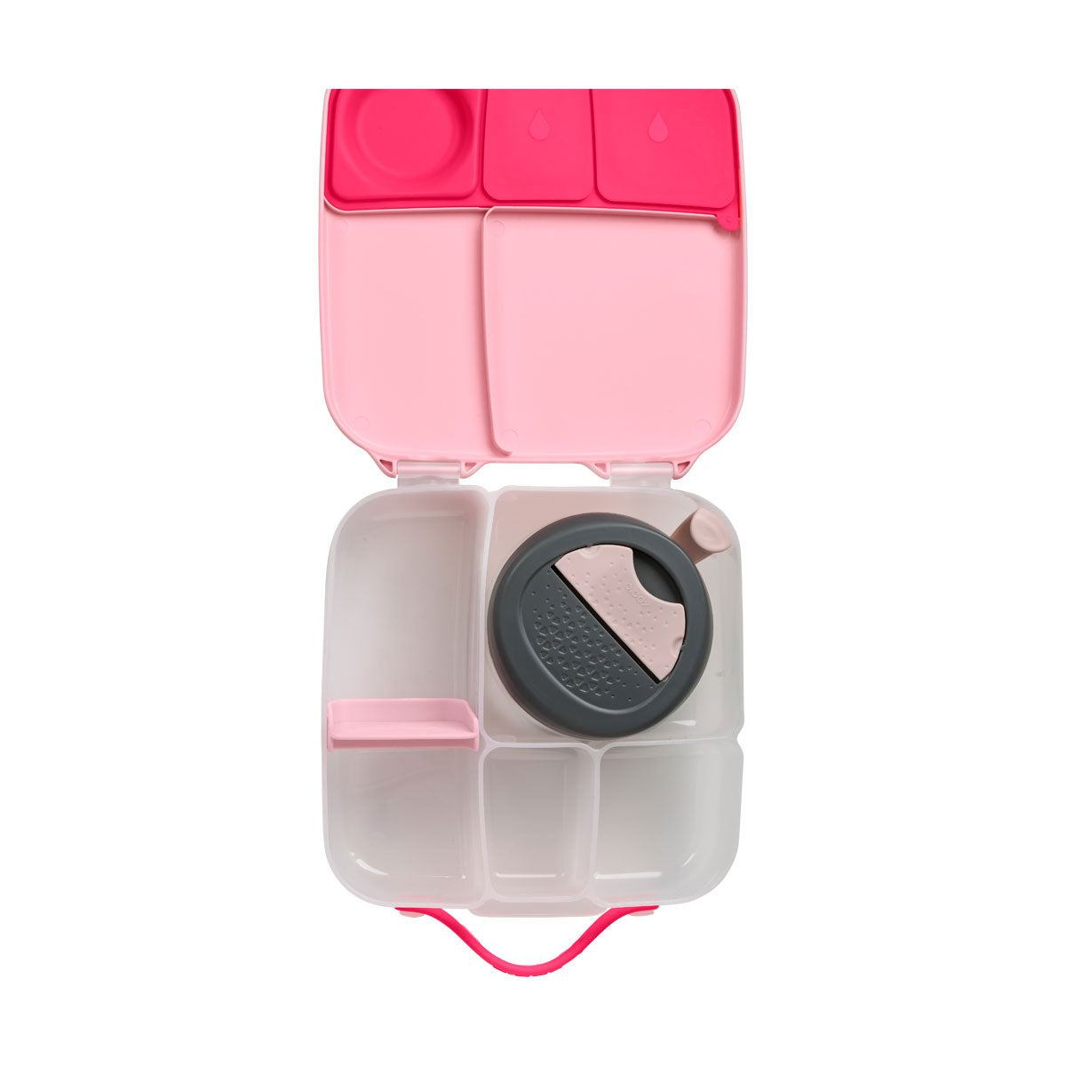 b.box snack box small - indigo/pink