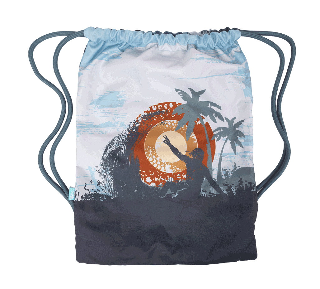Spencil Drawstring Bag - Island Vibes