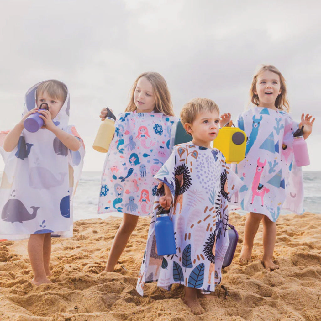 Kids Hooded Beach Towels