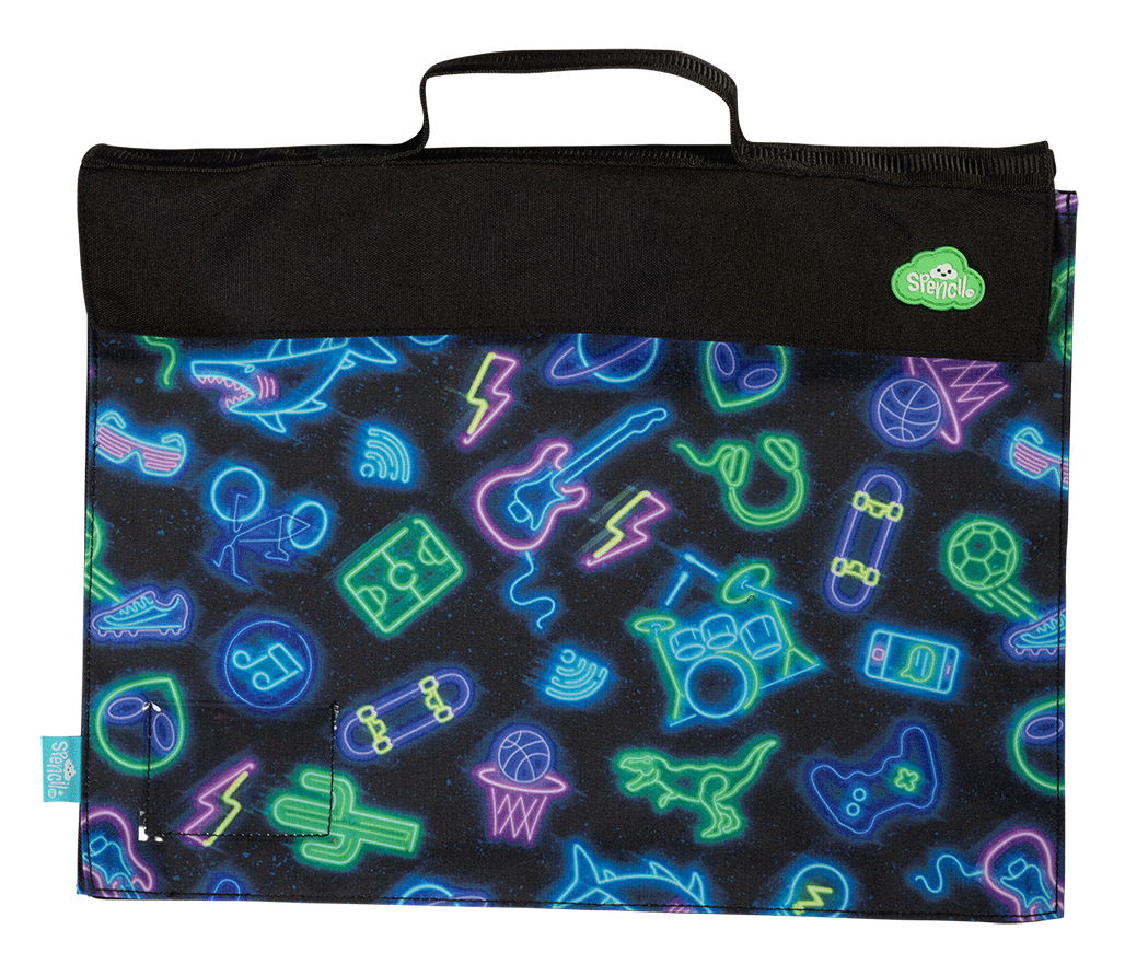 Library Bag - Neon Life