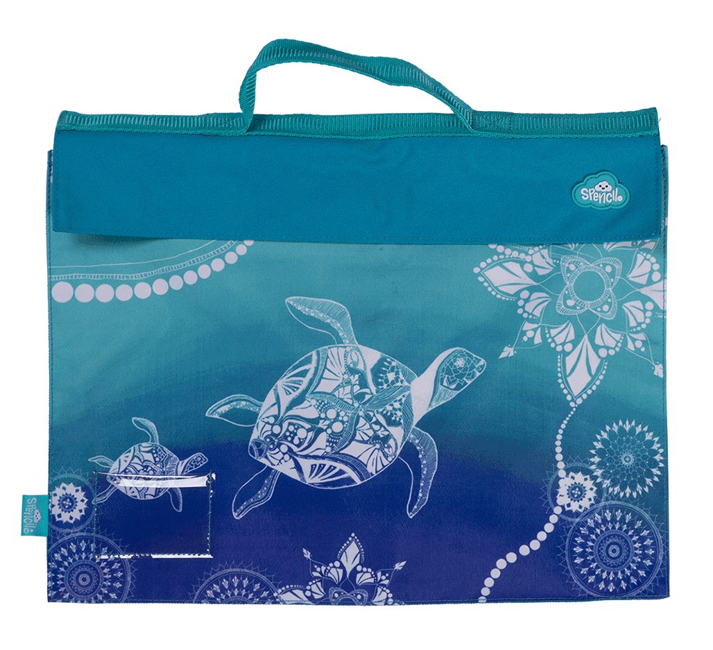 Library Bag Turtle of Life Coastal Kidswear