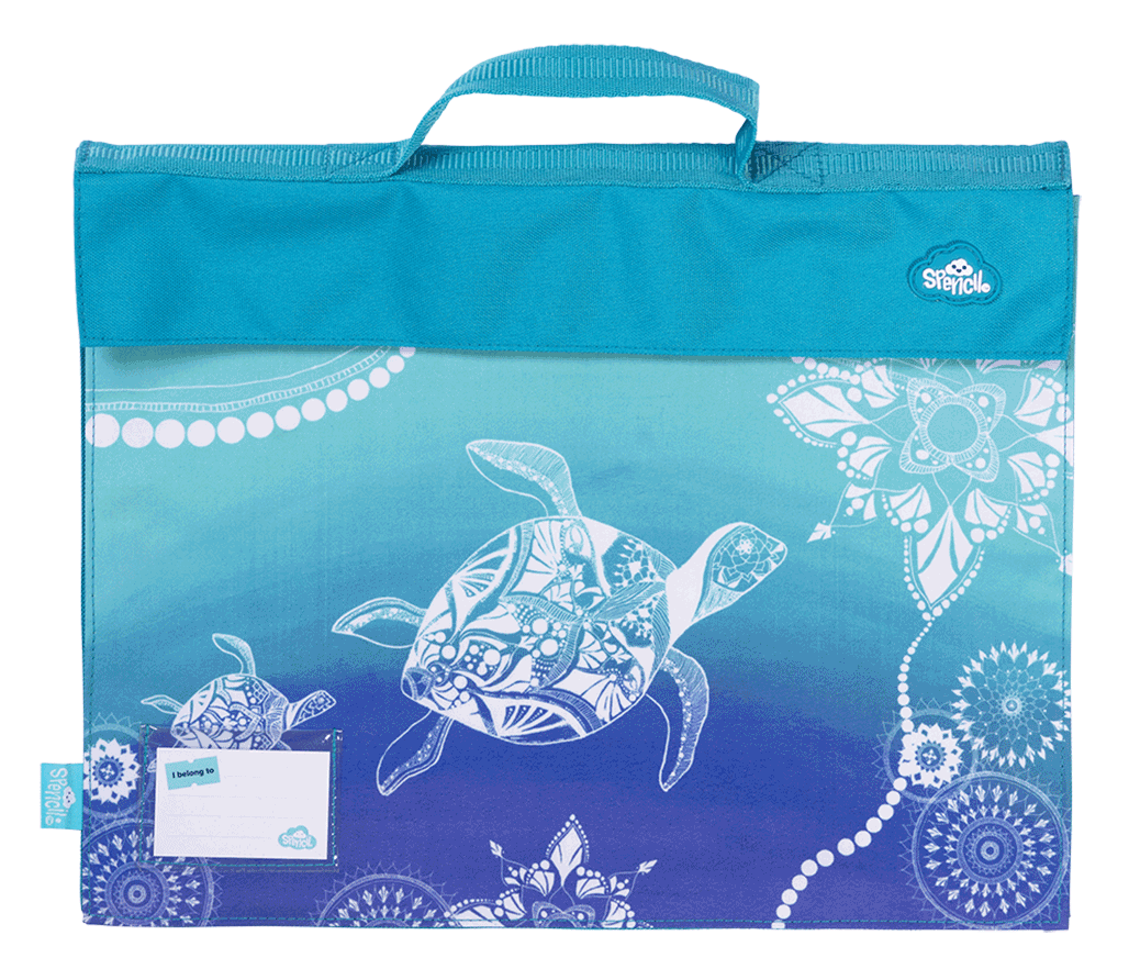 Library Bag - Turtle of Life