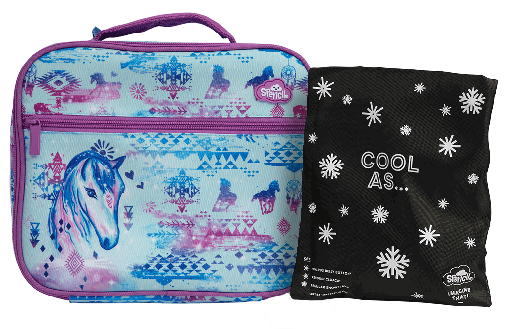 Big Cooler Lunch Bag - Aztec Horse