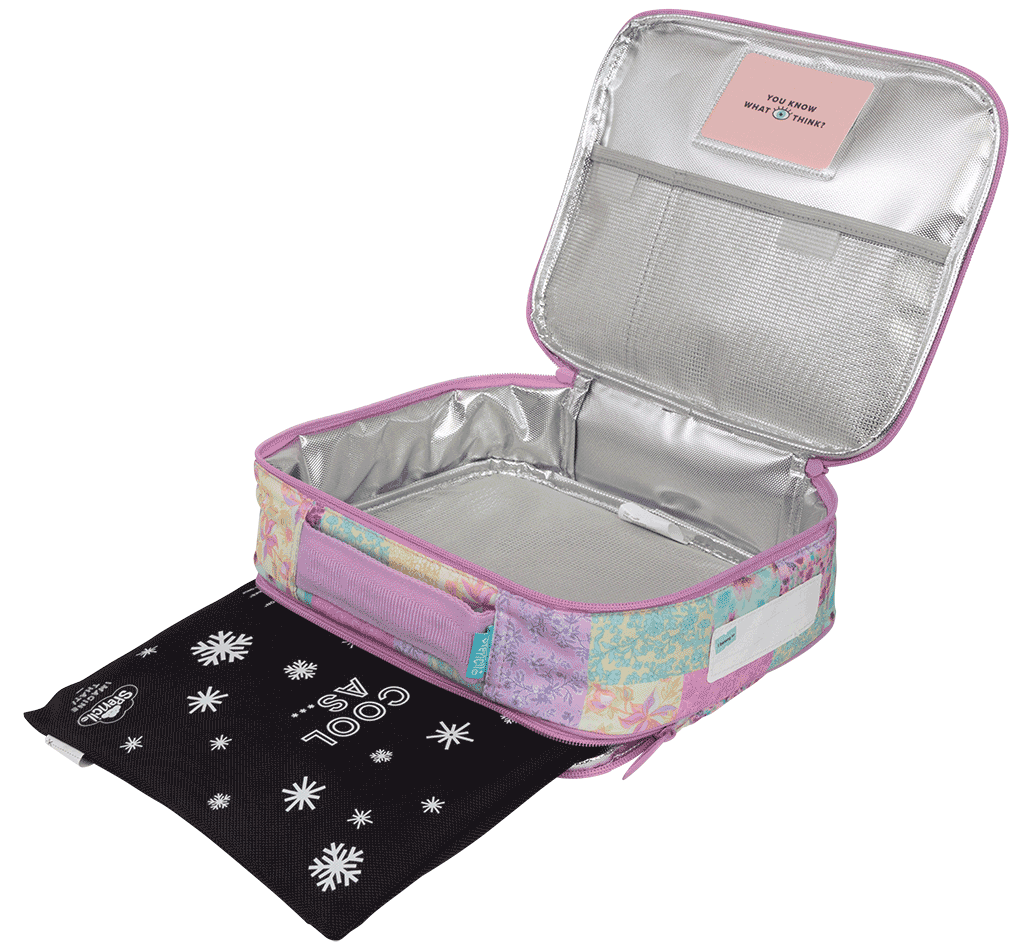 Spencil Big Cooler Lunch Bag + Chill Pack -Blooming Beauty