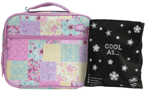 Spencil Big Cooler Lunch Bag + Chill Pack -Blooming Beauty