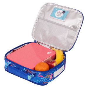 Spencil Big Cooler Lunch Bag + Chill Pack - CORAL GARDEN