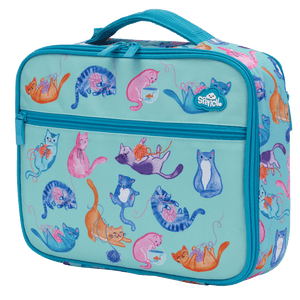 Spencil Big Cooler Lunch Bag + Chill Pack - CRAZY CATS