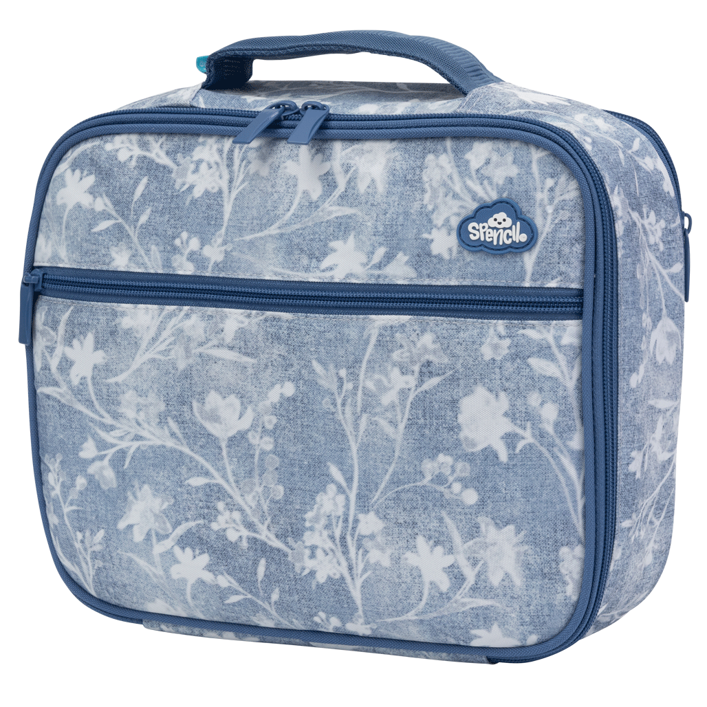 Spencil Big Cooler Lunch Bag + Chill Pack - Denim Daze