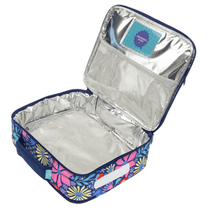 Spencil Big Cooler Lunch Bag + Chill Pack - FLOWER FUN